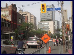 Queen Street and John St